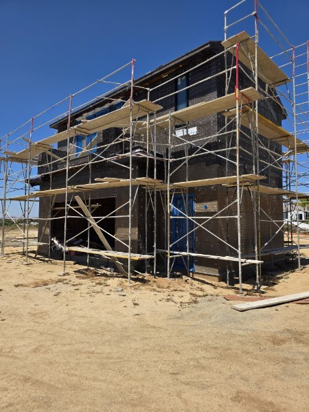 Detached garage project under construction in Temecula Wineries