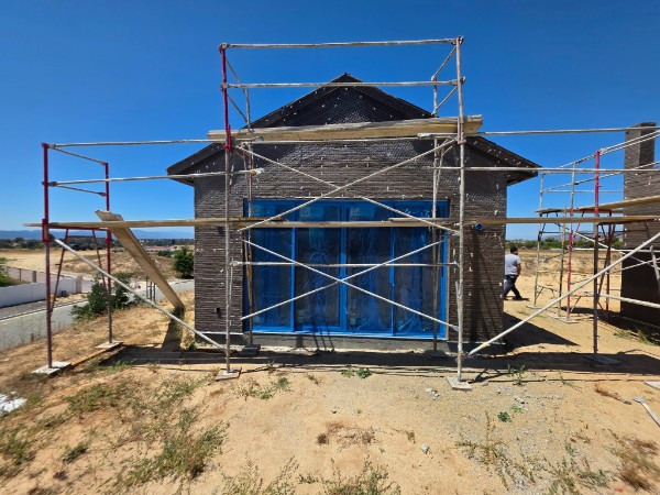 Detached guest house under construction in Temecula Wineries
